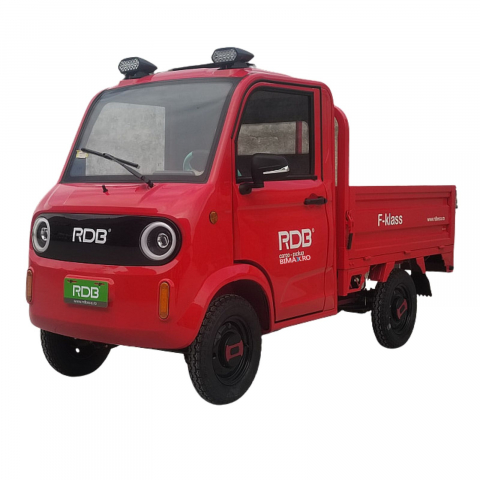 Camioneta Electrica cu remorca basculabila, motor 1500W max, viteza max 25km/h, F-Klass, Omologata, CIV inclus [26]