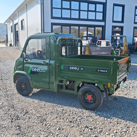 Camioneta Electrica cu remorca basculabila, motor 3000W, Litiu 120Ah, Autonomie 108km, Geeli E-truck [39]