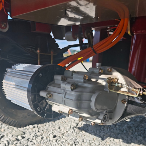 Camioneta Electrica cu remorca basculabila, motor 3000W, Litiu 120Ah, Autonomie 108km, Geeli E-truck [7]