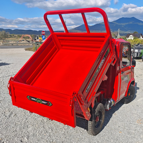 Camioneta Electrica cu remorca basculabila, motor 3000W, Litiu 120Ah, Autonomie 108km, Geeli E-truck [5]