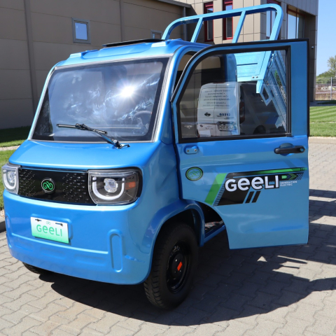 Camioneta Electrica cu remorca basculabila, motor 3000W, Litiu 120Ah, Autonomie 108km, Geeli E-truck [32]