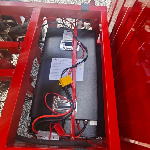 Camioneta Electrica cu remorca basculabila, motor 3000W, Litiu 120Ah, Autonomie 108km, Geeli E-truck [12]