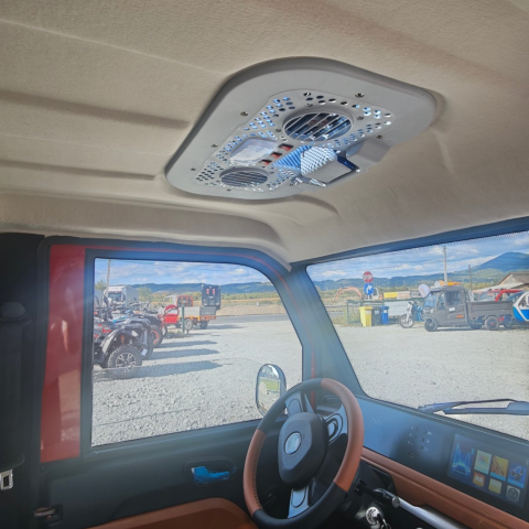 Camioneta Electrica cu remorca basculabila, motor 3000W, Litiu 120Ah, Autonomie 108km, Geeli E-truck [16]