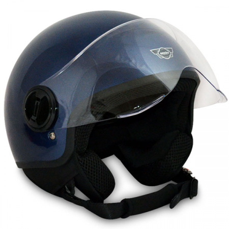 Casca scuter cu viziera 52631 - Albastru [1]