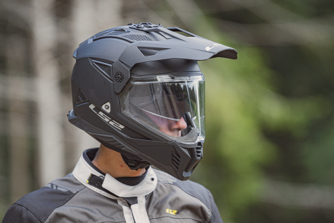 Casca Moto, ATV LS2 Pioneer 2, Adventure MX702, Alb-Portocaliu [5]
