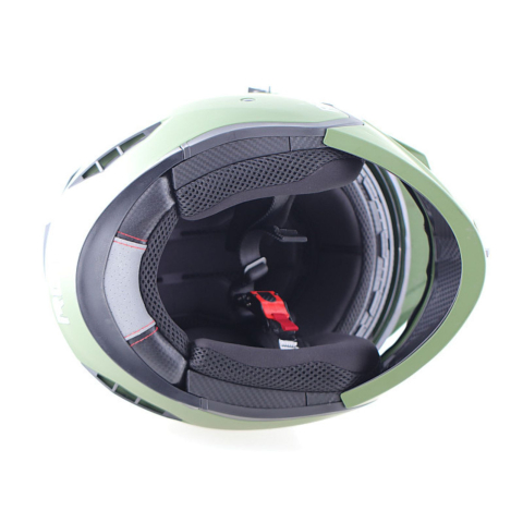 Casca moto Modulara RDB 708, Verde Mat [11]