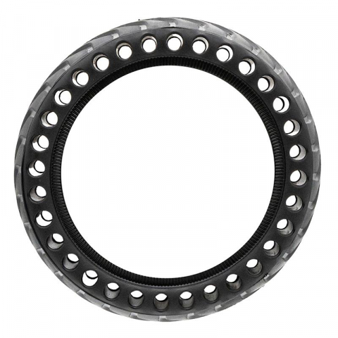 Cauciuc plin trotineta electrica 8.5" x 2 (8 1/2 x 2), Negru [2]