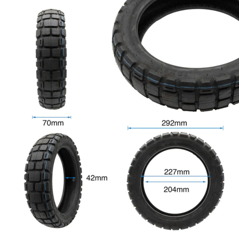 Cauciuc trotineta electrica 12 x 2.50, Tubeless [1]