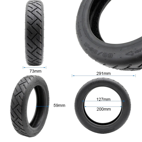Cauciuc trotineta electrica 60/90 - 8, tubeless [1]