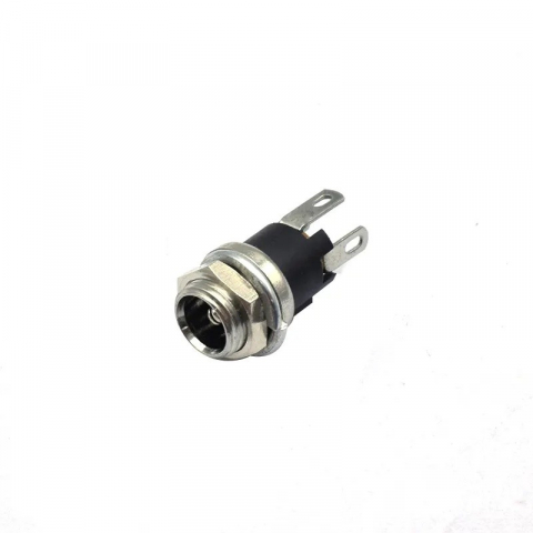 Conectori - Sigurante - Conector DC 2.1mm panou cu piulita, alimentare trotinete electrice