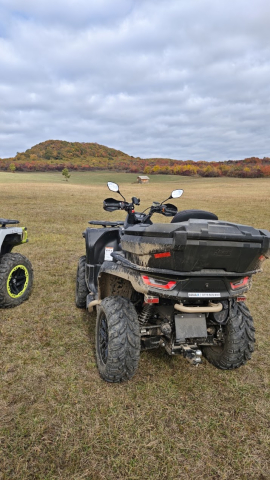 Cutie spate ATV SHARK AX105 105 litri, formă în U, pentru ATV de două persoane [11]