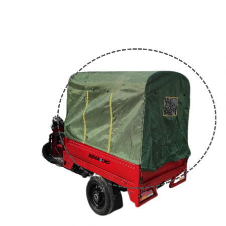 Prelata spate bena, compatibila tricicluri cu remorca RDB [1]