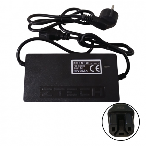 ZT-16 - Incarcator 60V cu conector de ZT-16, ZT-17