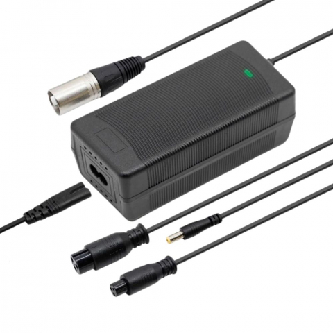 Incarcatoare - Incarcator Litiu-Ion 52V 2A (14S, 58.8V), Conector GX16, GX12, DC si XLR tata