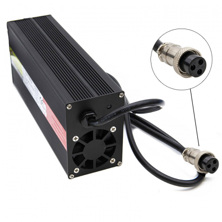 Incarcator Trotineta Electrica - Incarcator Premium FAST CHARGING 52V(58.1V, 58.8V) 7A (GX16)