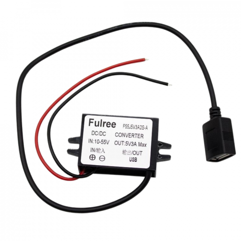 Invertor tensiune - Convertor DC 11-55V la port USB 5V 3A