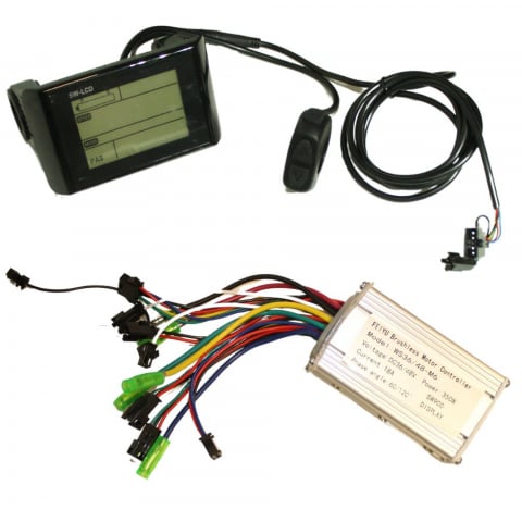 Controller Bicicleta Electrica - Kit Controller + Display SW900 bicicleta electrica (36V/48V 350W)