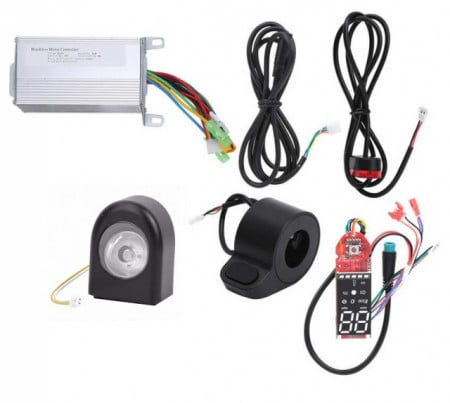 Controller Trotineta Electrica - Kit complet controller, display, acceleratie, lumini  trotinete electrice tip Xiaomi