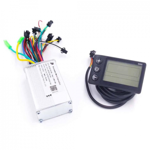 Controller Trotineta Electrica - Kit controller universal trotinete/biciclete electrice + display S866 (24V/36V/48V)