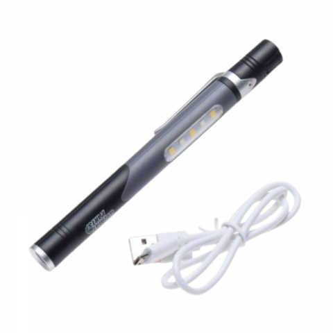 Diverse Electronice - Lanterna dubla LED, tip stilou