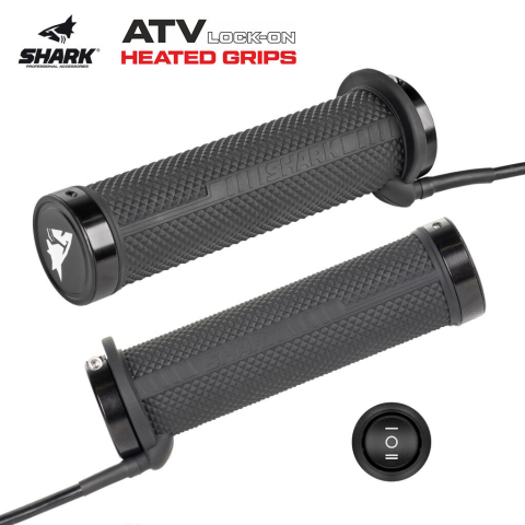 Mânere încălzite ATV SHARK Lock-On 12V 2x20W pentru ghidon de 22 mm [2]