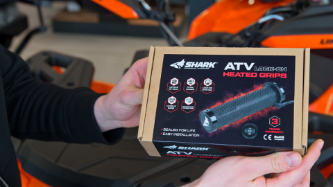 Mânere încălzite ATV SHARK Lock-On 12V 2x20W pentru ghidon de 22 mm [4]