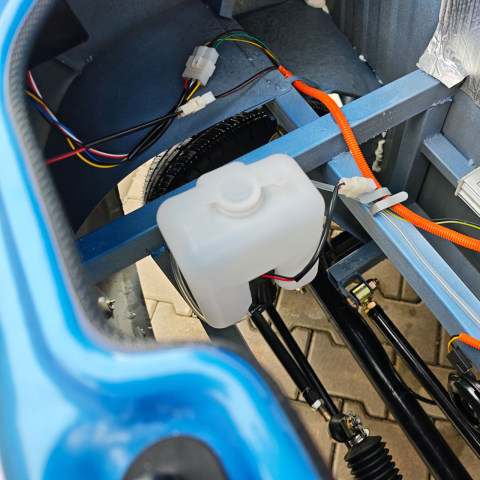 Masina Electrica 4 locuri, viteza 25km/h cu bena, motor 1500W, RDB Comby, Omologata, CIV inclus [26]