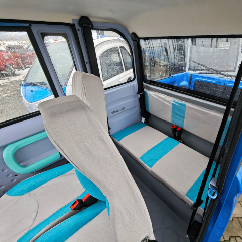 Masina Electrica 4 locuri, viteza 25km/h cu bena, motor 1500W, RDB Comby, Omologata, CIV inclus [20]