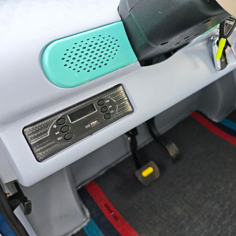 Masina Electrica 4 locuri, viteza 25km/h cu bena, motor 1500W, RDB Comby, Omologata, CIV inclus [17]