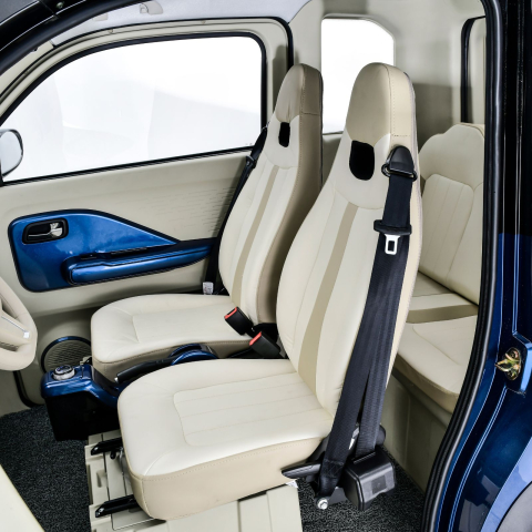 Masina Electrica Arora S2 (Cvadriciclu), 25km/h fara permis, Motor 4000W , 2 locuri in fata, CIV inclus, 60-70km autonomie [3]