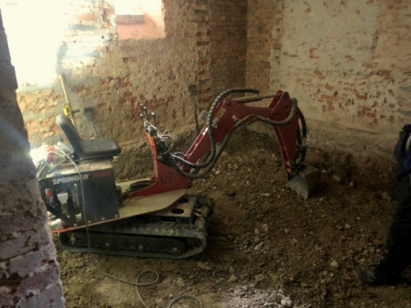 Mini Excavator Elgo Plus, SPRINGER MAX, Electric, 400 V, 5.5 kW [5]