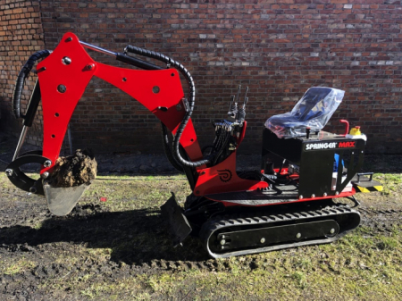 Mini Excavator Elgo Plus, SPRINGER MAX, Electric, 400 V, 5.5 kW [4]