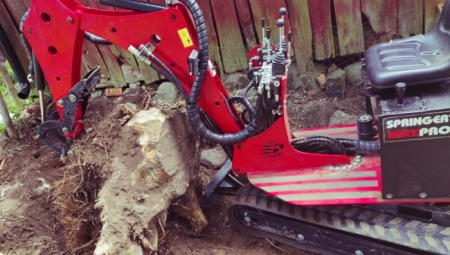 Mini Excavator Elgo Plus, SPRINGER MAX PRO, Benzina, 14 CP [5]