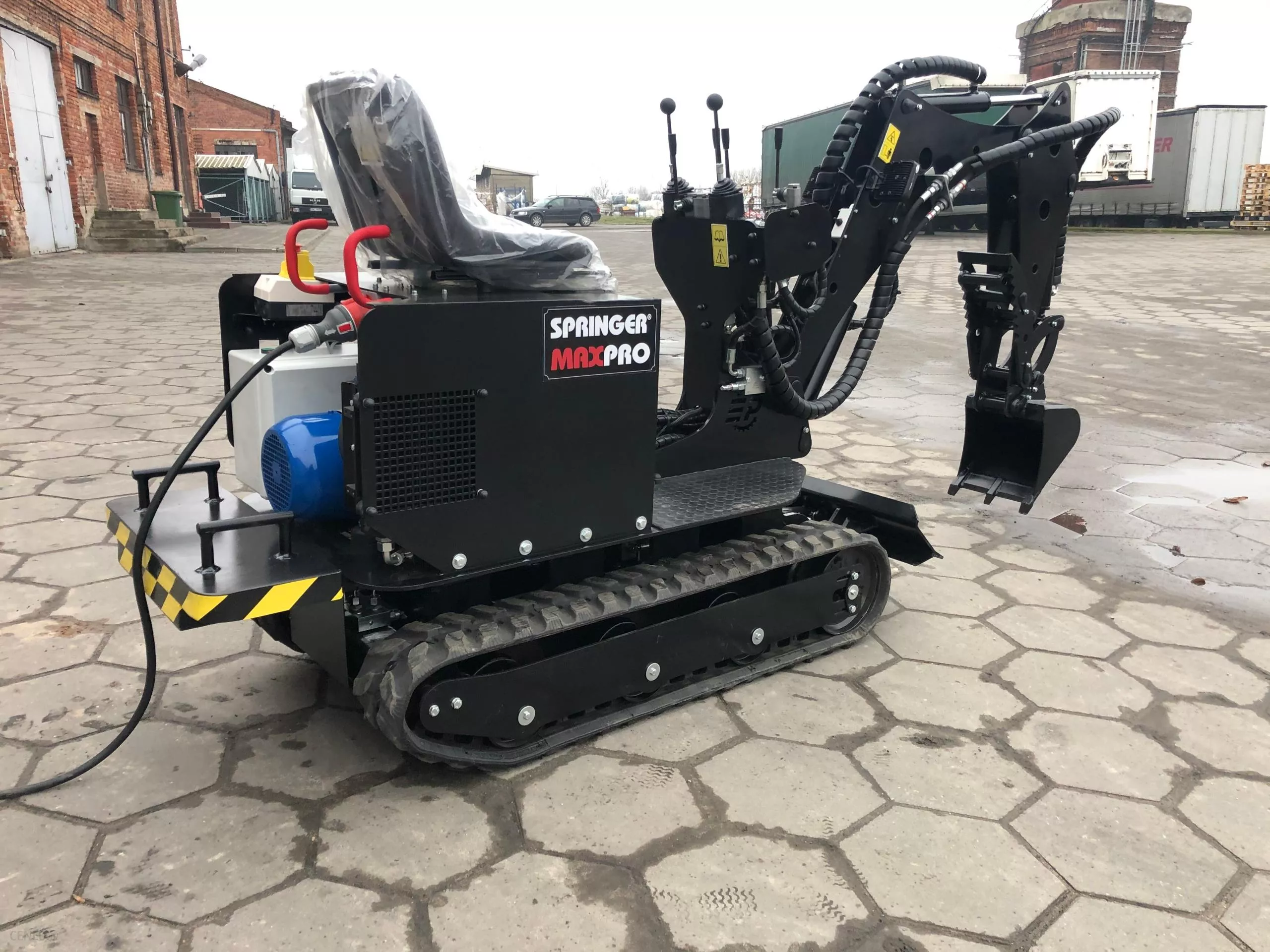 Utilaje - Mini Excavator Elgo Plus, SPRINGER MAX PRO Electric, 400 V, 6 kW