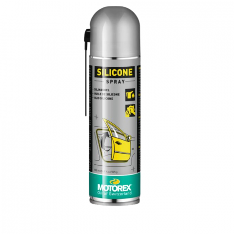 Scule si intretinere - Spray Silicon Motorex, carene negre, bord, cauciucuri 500ml