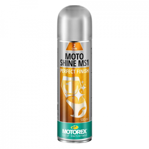 Scule si intretinere - Spray Moto Shine MS1 pentru carene plastic, lac, crom