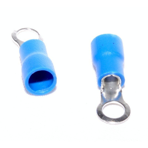 Papuc Electric Izolat Albastru tip Inel - diametru 4mm [1]
