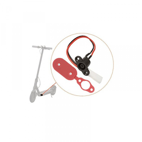 Port, conector incarcare cu protectie siliconica Xiaomi M365, 1S, Essential, PRO, PRO2, Mi 3 [3]