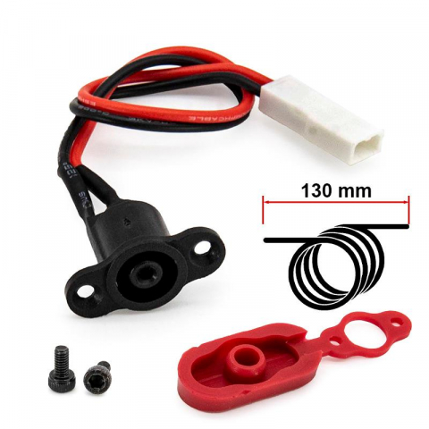 Scooter 3 (Mi3) - Port, conector incarcare cu protectie siliconica Xiaomi M365, 1S, Essential, PRO, PRO2, Mi 3