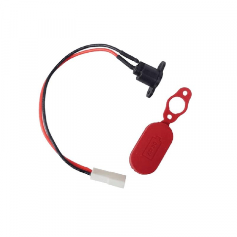 Port, conector incarcare cu protectie siliconica Xiaomi M365, 1S, Essential, PRO, PRO2, Mi 3 [4]