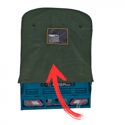 Prelata spate bena, compatibila tricicluri cu remorca RDB [6]