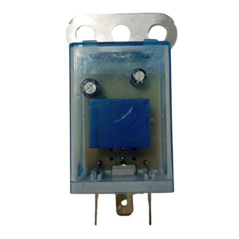 Releu semnalizare universal 3 pini cu urechi prindere, LED sau Becuri (L B E) [2]