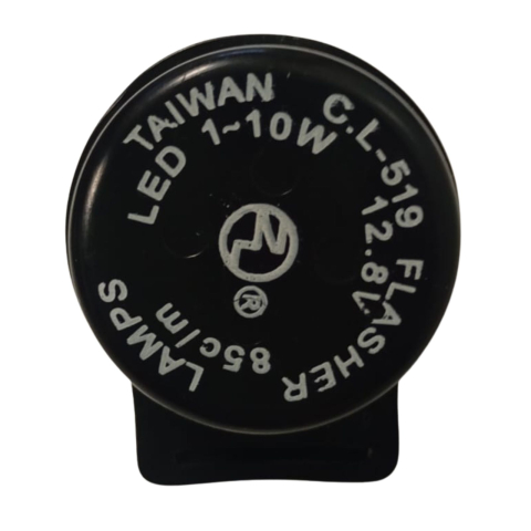 Releu semnalizare universal 3 pini, rotund, pentru LED 1-10W - Awina [1]