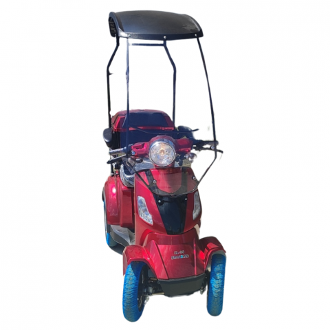 Scuter electric 4 roti cu cabina, Rosu, 25km/h, 1000W, Model CL30 [1]