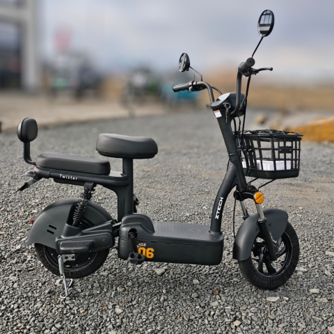 Scuter electric cu pedale, ZT-02, viteza 25km/h, fara permis, 35km autonomie [10]