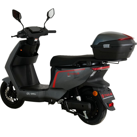 Scuter electric fara permis, Geeli BREEZE, 1000W motor, baterie Litiu detasabila, 25km/h, 55 km autonomie, Omologat 2 persoane [2]