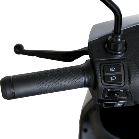 Scuter electric fara permis, Geeli BREEZE, 1000W motor, baterie Litiu detasabila, 25km/h, 55 km autonomie, Omologat 2 persoane [6]