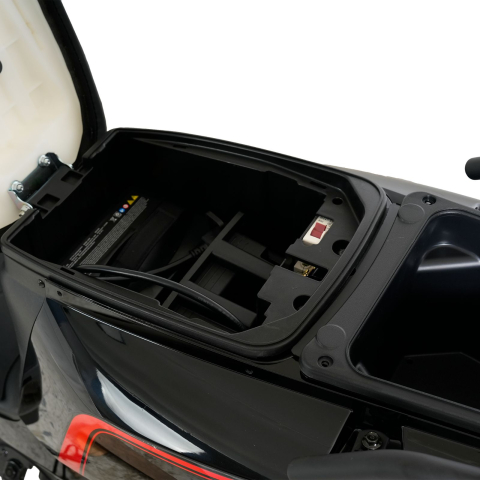 Scuter electric fara permis, Geeli BREEZE, 1000W motor, baterie Litiu detasabila, 25km/h, 55 km autonomie, Omologat 2 persoane [5]