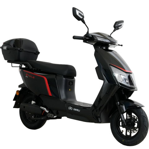 Scuter electric fara permis, Geeli BREEZE, 1000W motor, baterie Litiu detasabila, 25km/h, 55 km autonomie, Omologat 2 persoane [12]