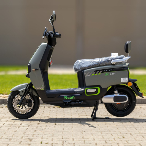 Scuter electric fara permis, Geeli NEON, 1200W motor, 25km/h, 55 km autonomie, Omologat 2 persoane [5]